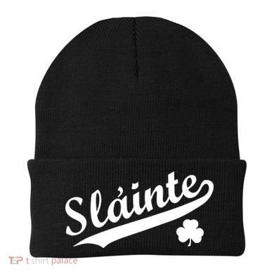 Team Slainte Irish Clover St. Patrick's Day Beanie