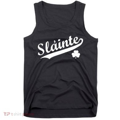 Team Slainte Irish Clover St. Patrick's Day Tank Top