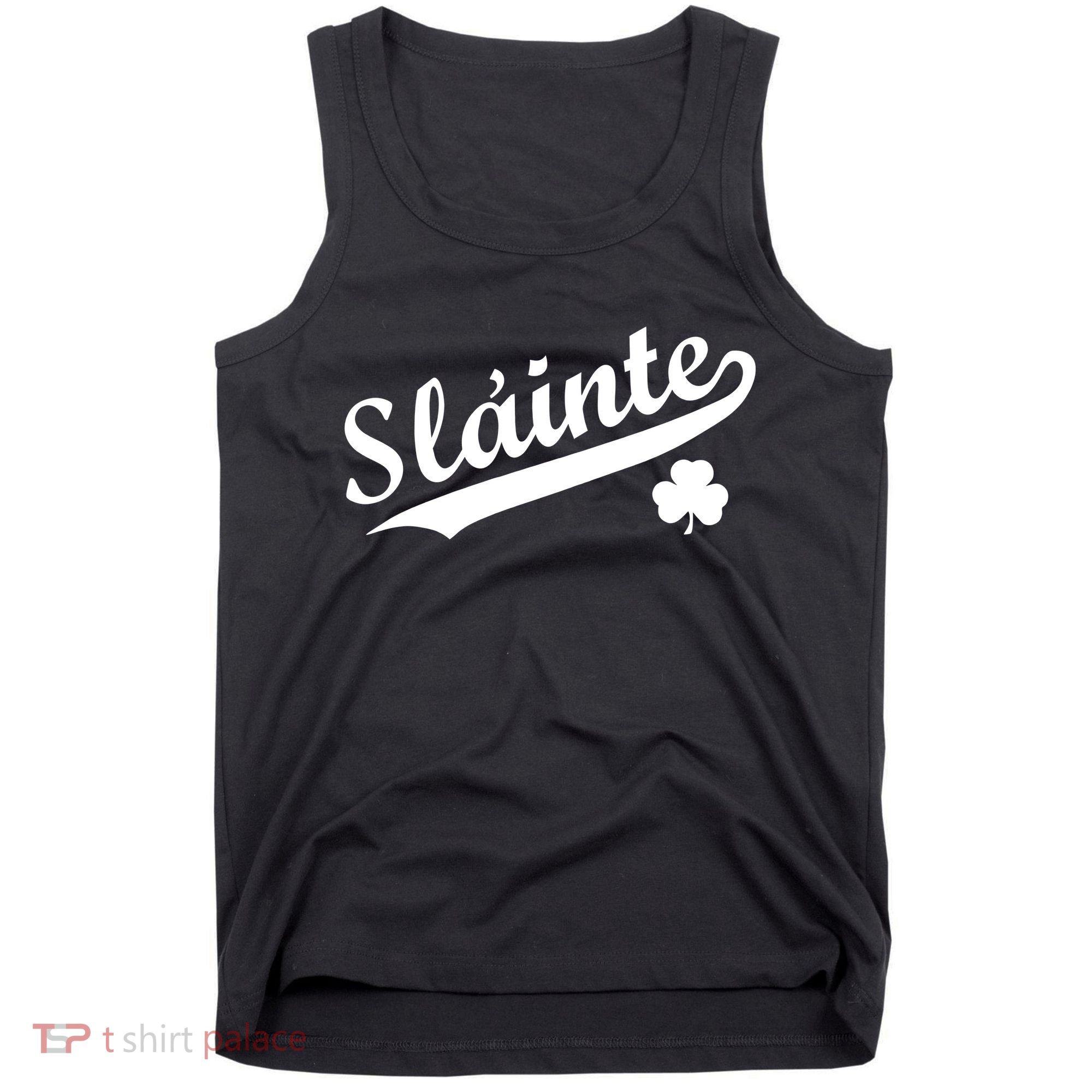 Team Slainte Irish Clover St. Patrick's Day Tank Top