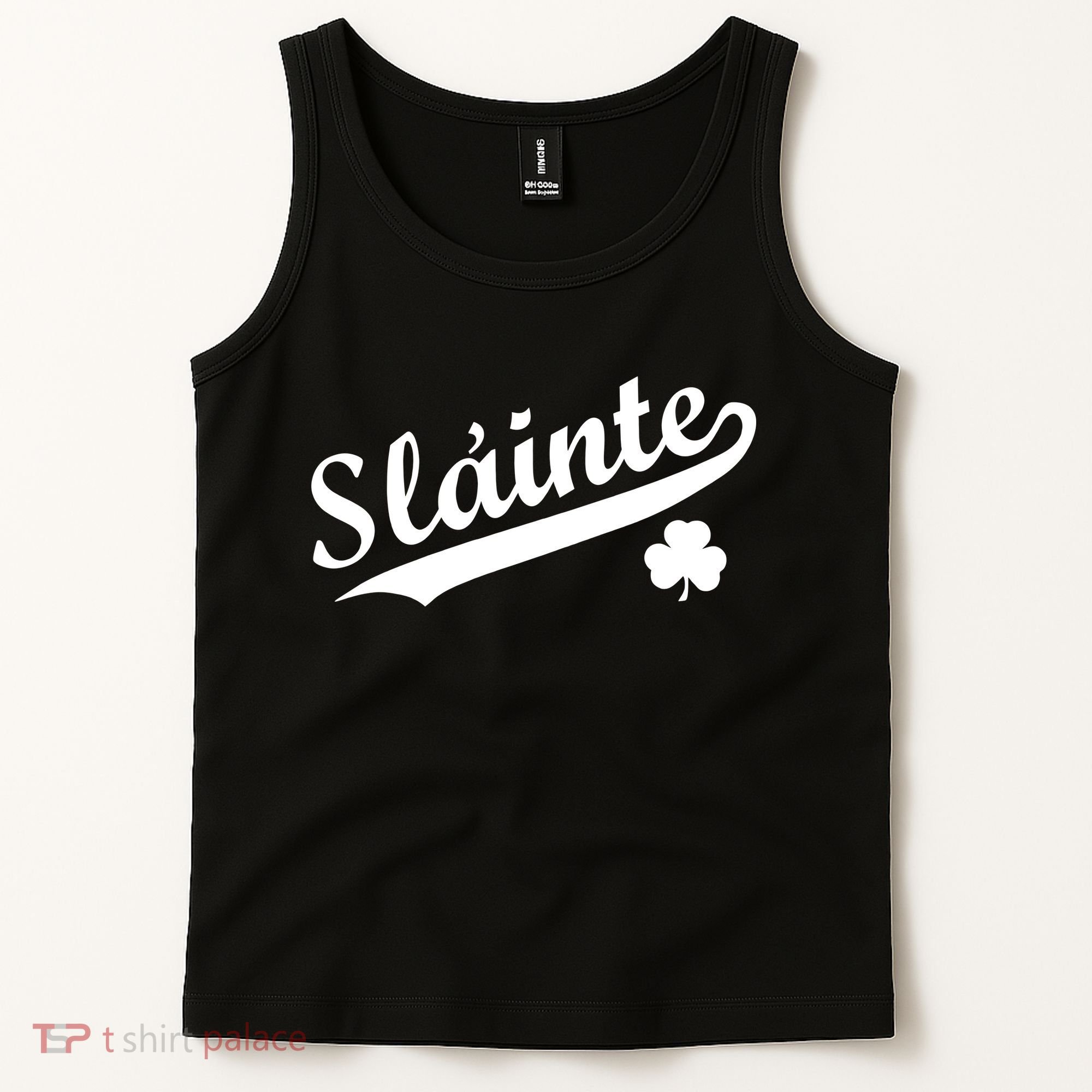 Team Slainte Irish Clover St. Patrick's Day Tank Top