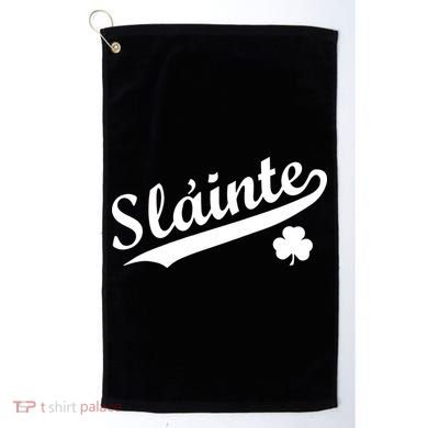 Team Slainte Irish Clover St. Patrick's Day Golf Towel
