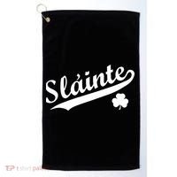 Team Slainte Irish Clover St. Patrick's Day Golf Towel thumb 0