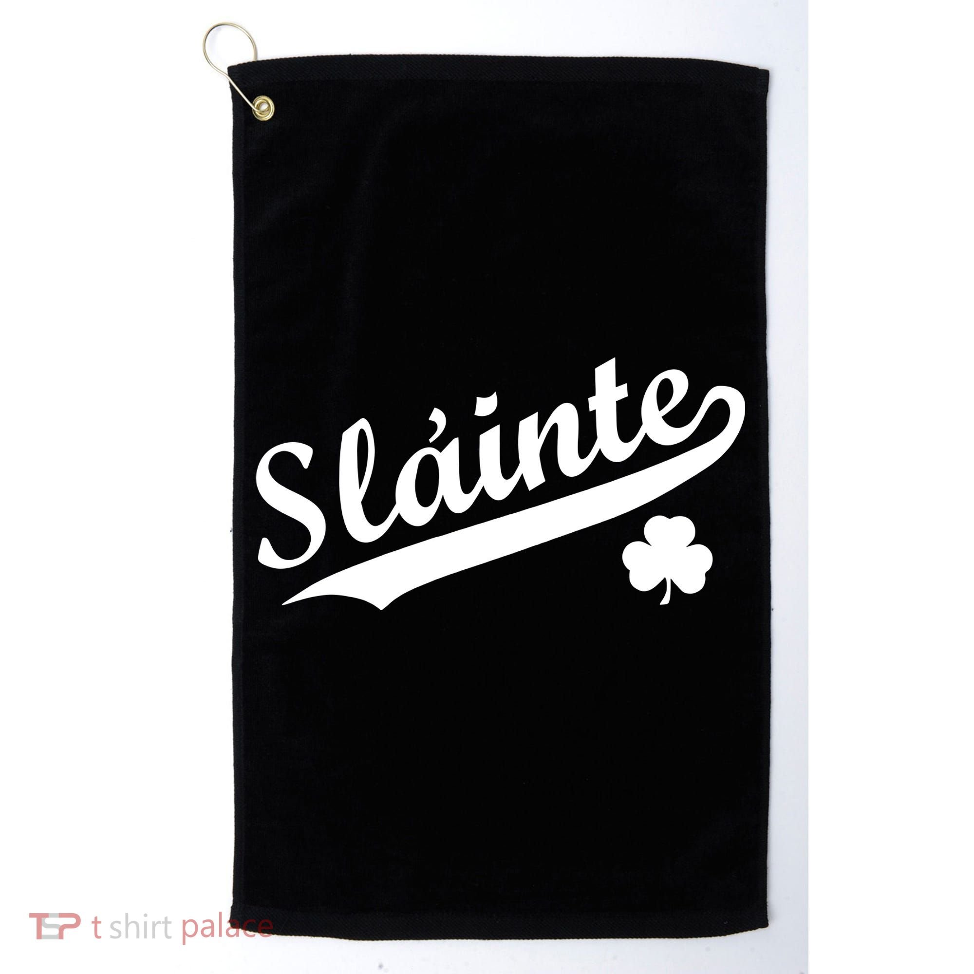 Team Slainte Irish Clover St. Patrick's Day Golf Towel