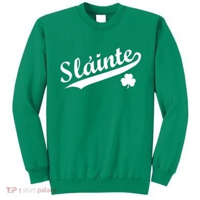 Team Slainte Irish Clover St. Patrick's Day Sweatshirt
