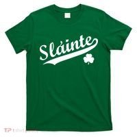 Team Slainte Irish Clover St. Patrick's Day T-Shirt thumb 0