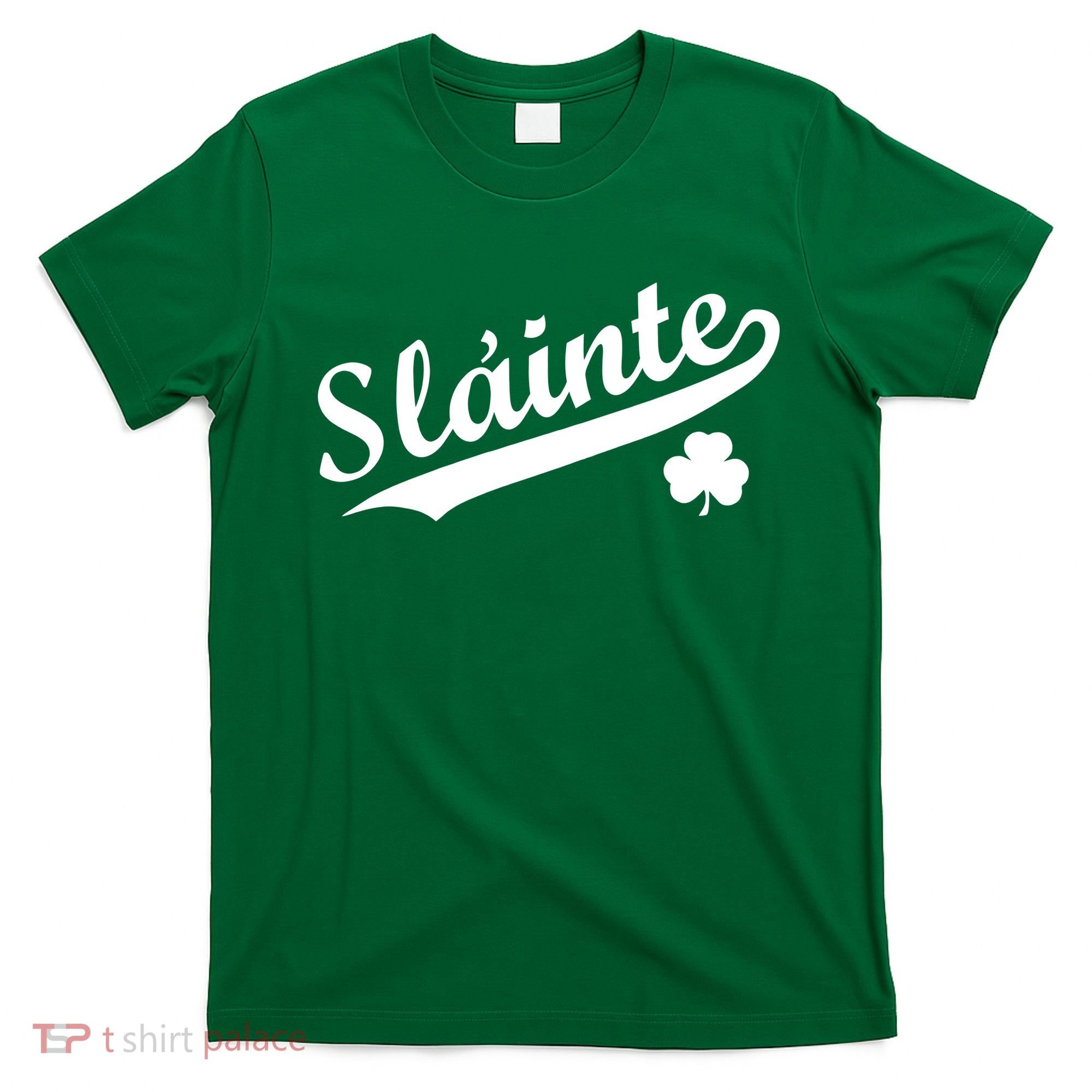 Team Slainte Irish Clover St. Patrick's Day T-Shirt