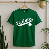 Team Slainte Irish Clover St. Patrick's Day T-Shirt thumb 2