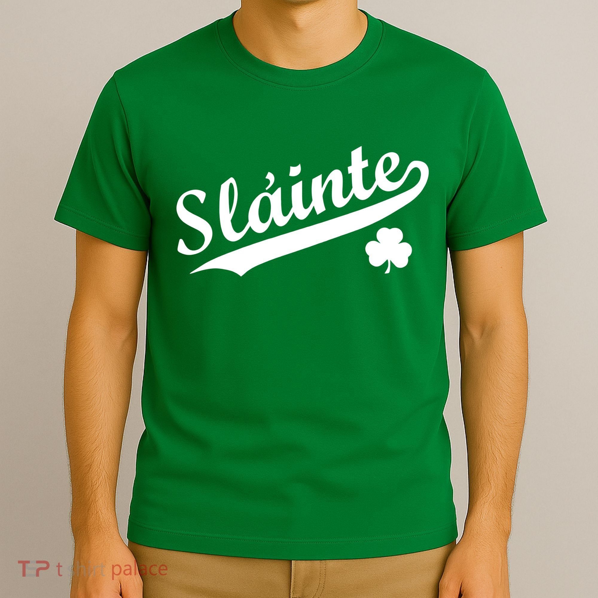 Team Slainte Irish Clover St. Patrick's Day T-Shirt