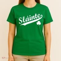 Team Slainte Irish Clover St. Patrick's Day T-Shirt thumb 4