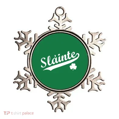 Team Slainte Irish Clover St. Patrick's Day Ornament