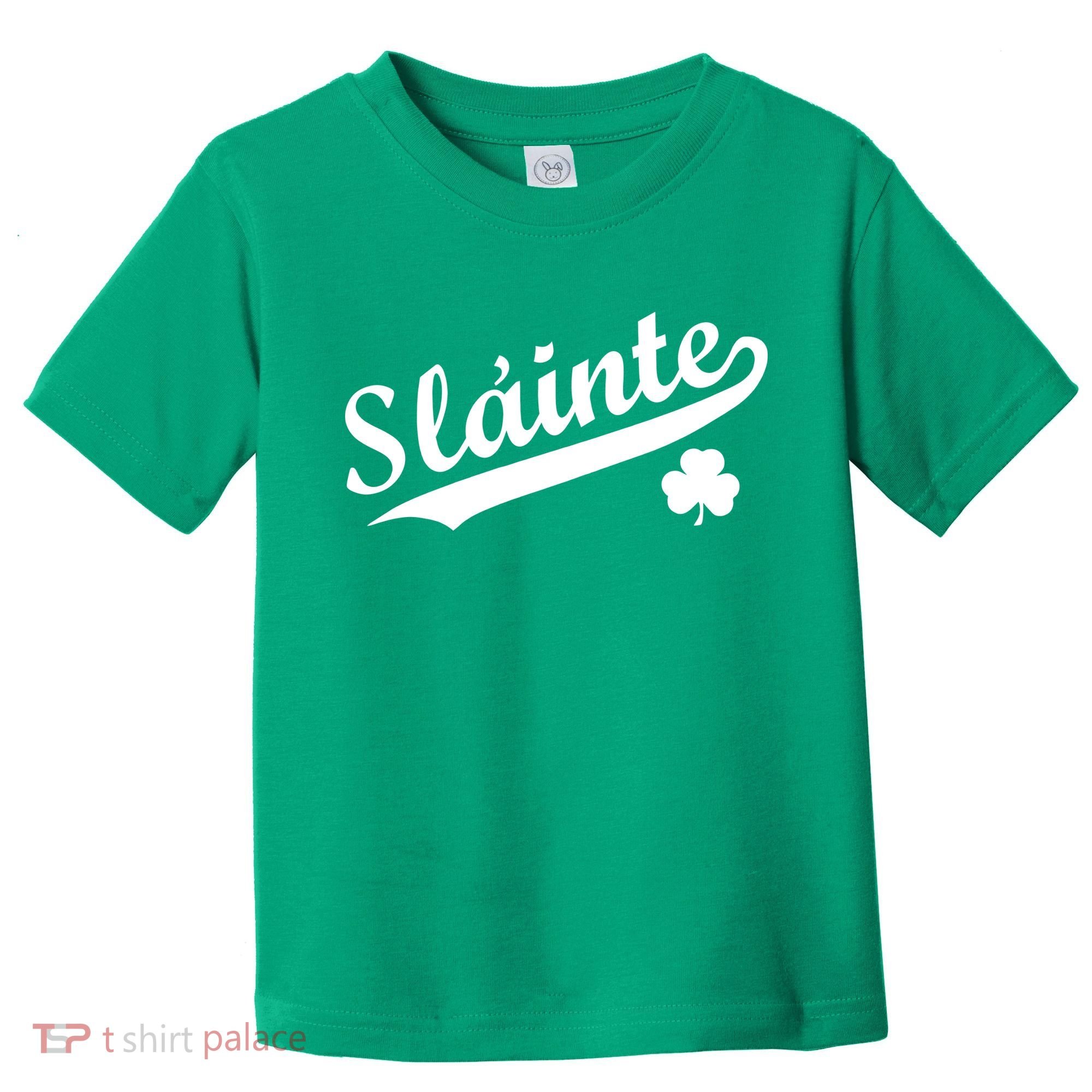 Team Slainte Irish Clover St. Patrick's Day Toddler T-Shirt