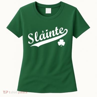 Team Slainte Irish Clover St. Patrick's Day Women's T-Shirt