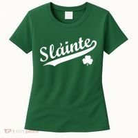 Team Slainte Irish Clover St. Patrick's Day Women's T-Shirt thumb 0