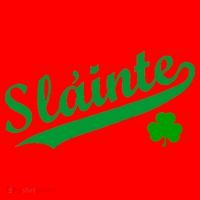 Team Slainte Irish Clover St. Patrick's Day Santa Hat thumb 1