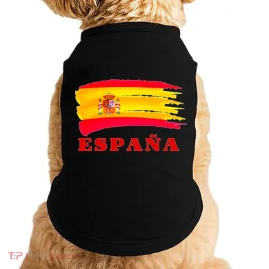 Team Spain Espana Flag Doggie Tank