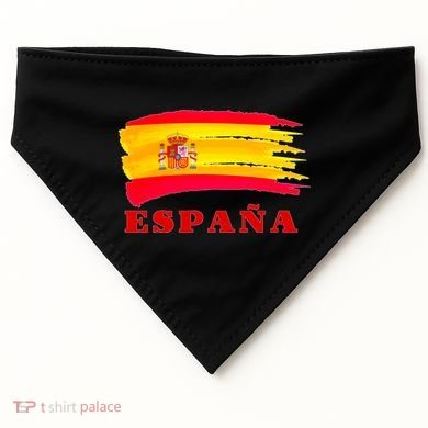 Team Spain Espana Flag USA-Made Doggie Bandana