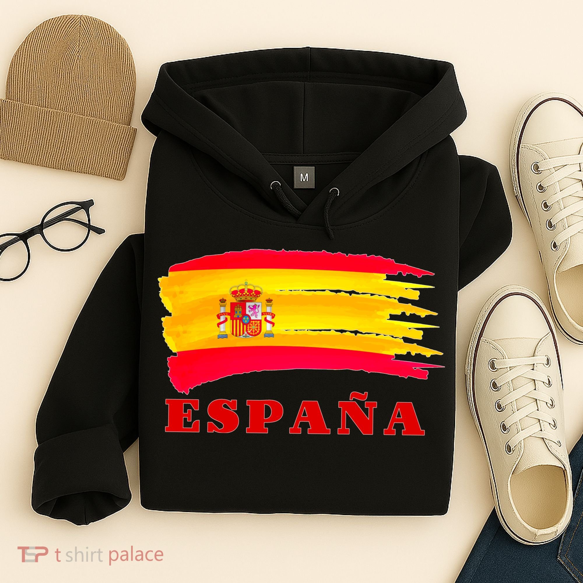Team Spain Espana Flag Hoodie