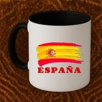 Team Spain Espana Flag Coffee Mug thumb 2