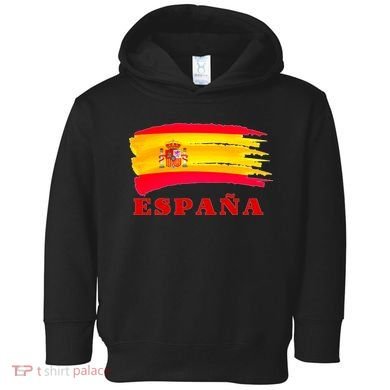 Team Spain Espana Flag Toddler Hoodie