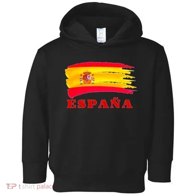 Team Spain Espana Flag Toddler Hoodie