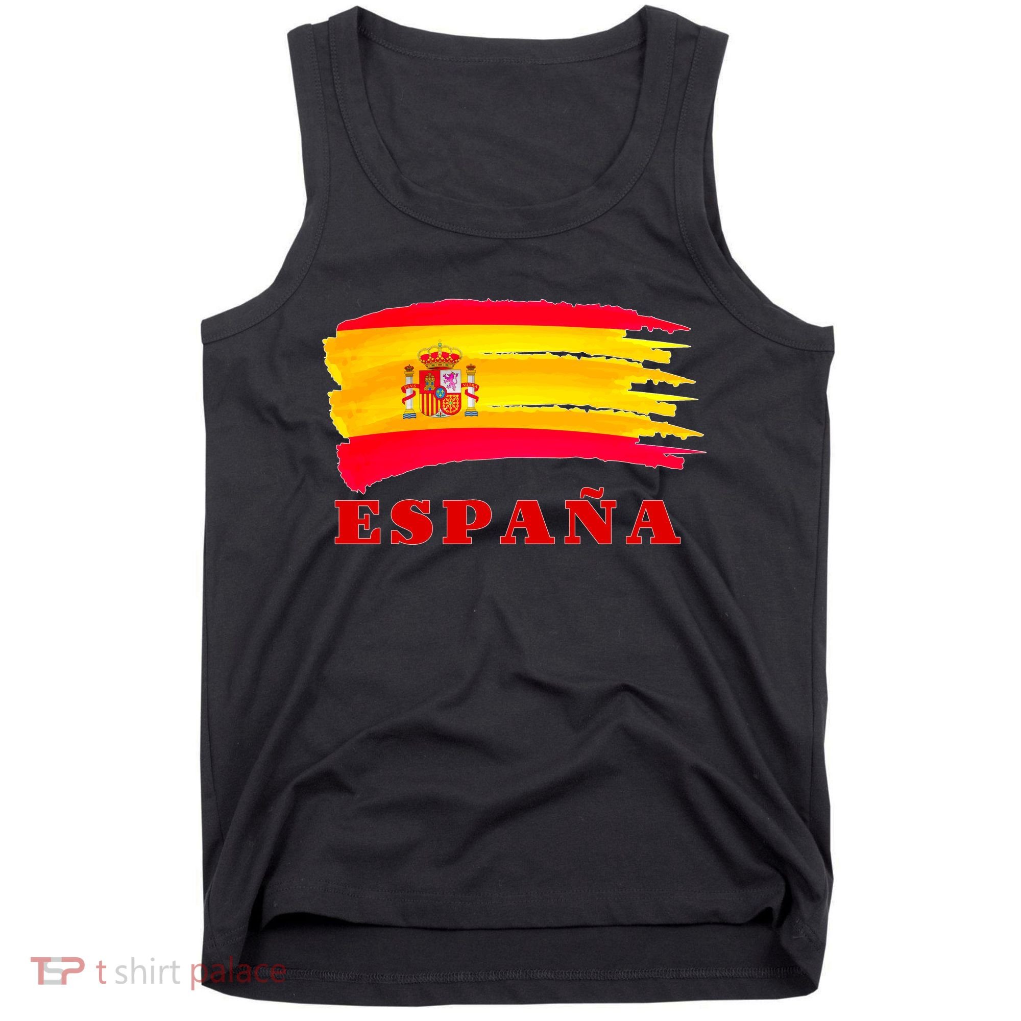 Team Spain Espana Flag Tank Top