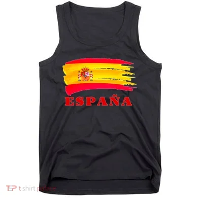 Team Spain Espana Flag Tank Top