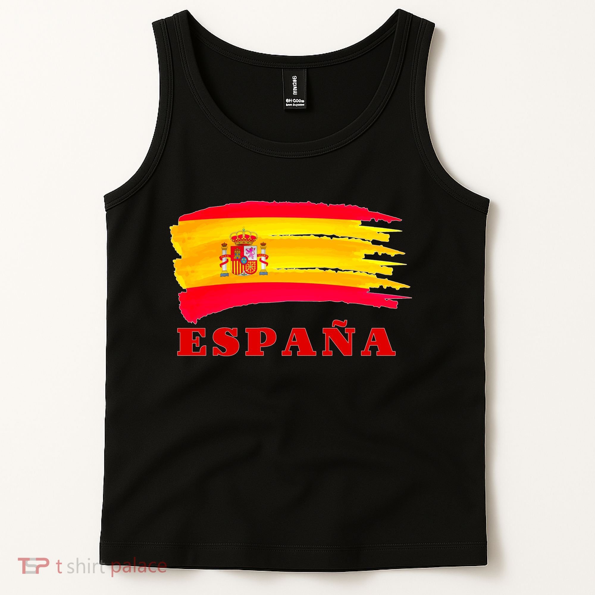 Team Spain Espana Flag Tank Top