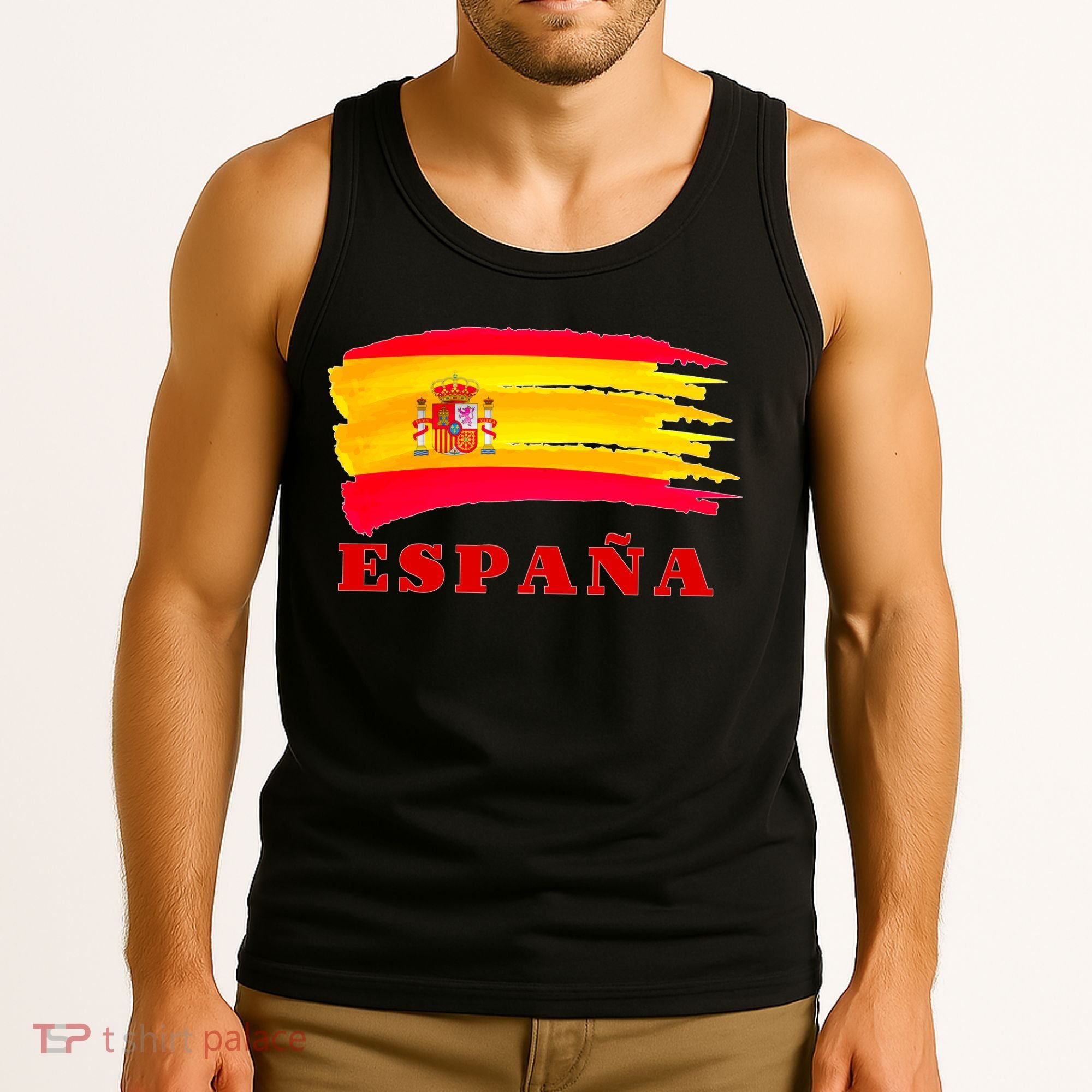Team Spain Espana Flag Tank Top