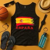 Team Spain Espana Flag Tank Top thumb 4