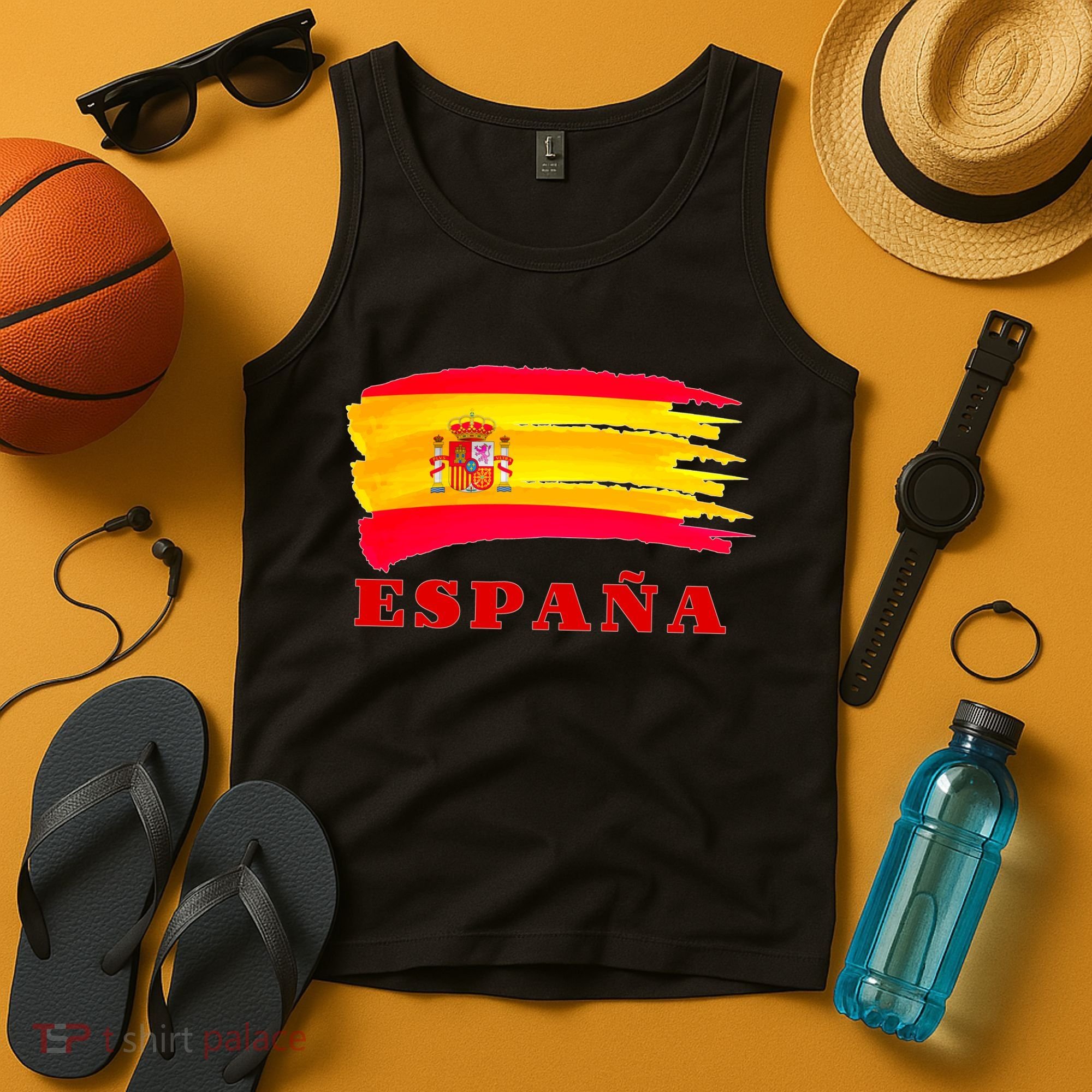 Team Spain Espana Flag Tank Top
