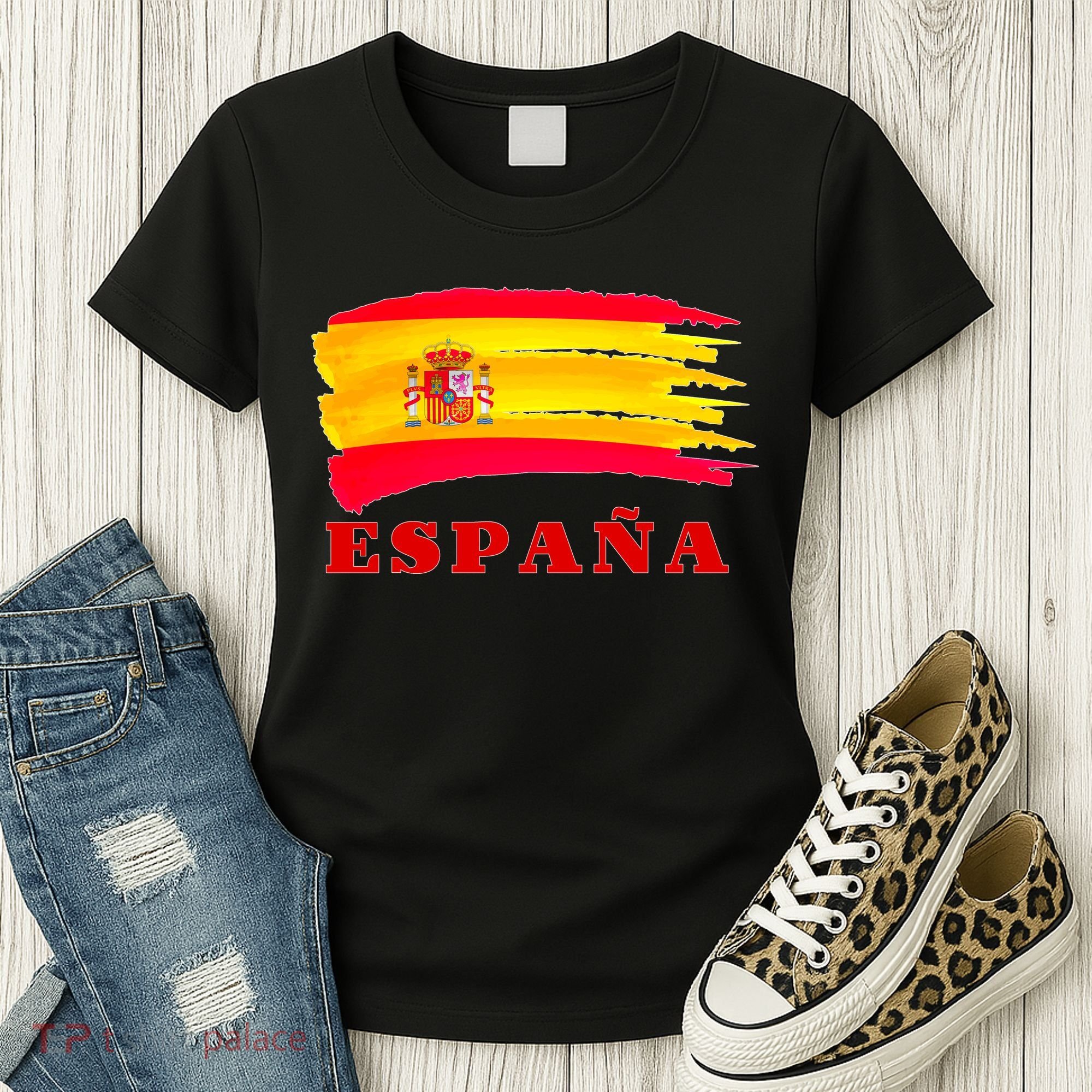 Team Spain Espana Flag Women's T-Shirt