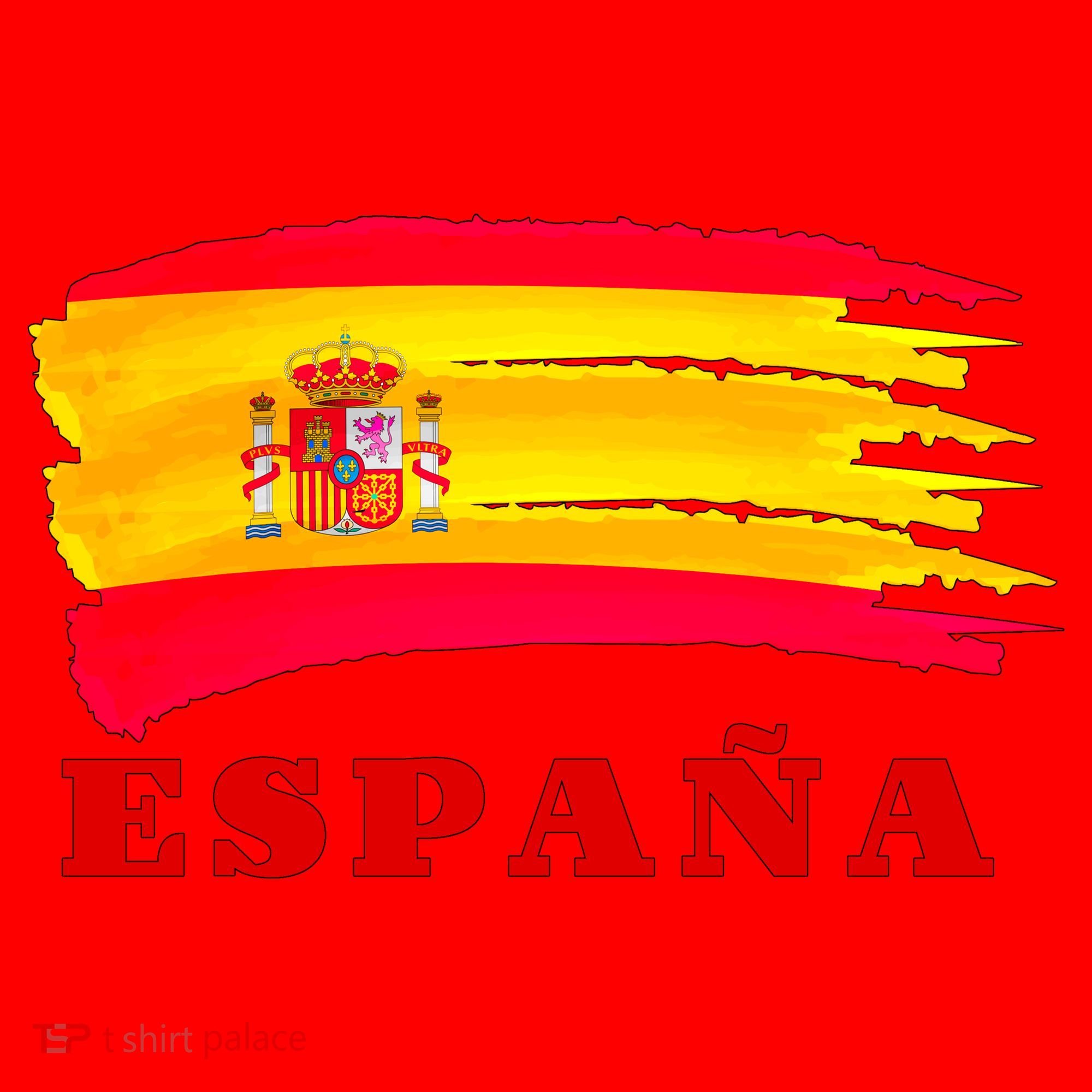 Team Spain Espana Flag Santa Hat
