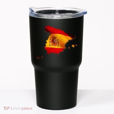 Team Spain Espana Flag Country Map Tumbler