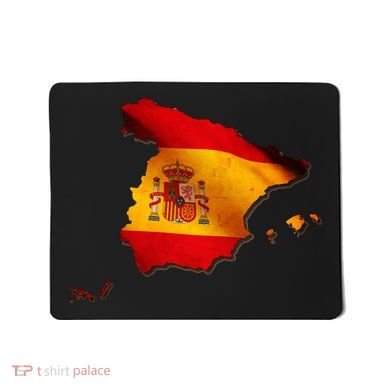 Team Spain Espana Flag Country Map Mousepad