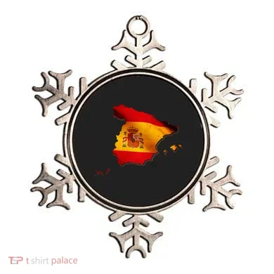 Team Spain Espana Flag Country Map Ornament