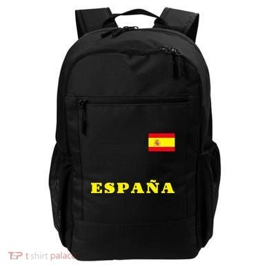 Team Spain Espana Soccer Flag Pride Backpack