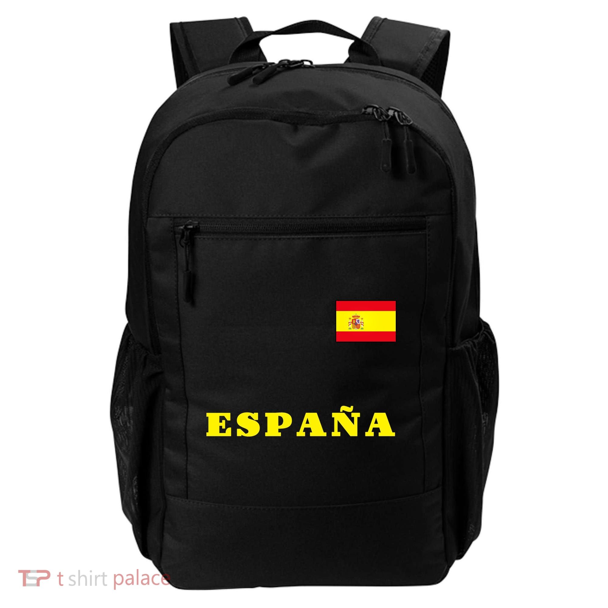 Team Spain Espana Soccer Flag Pride Backpack