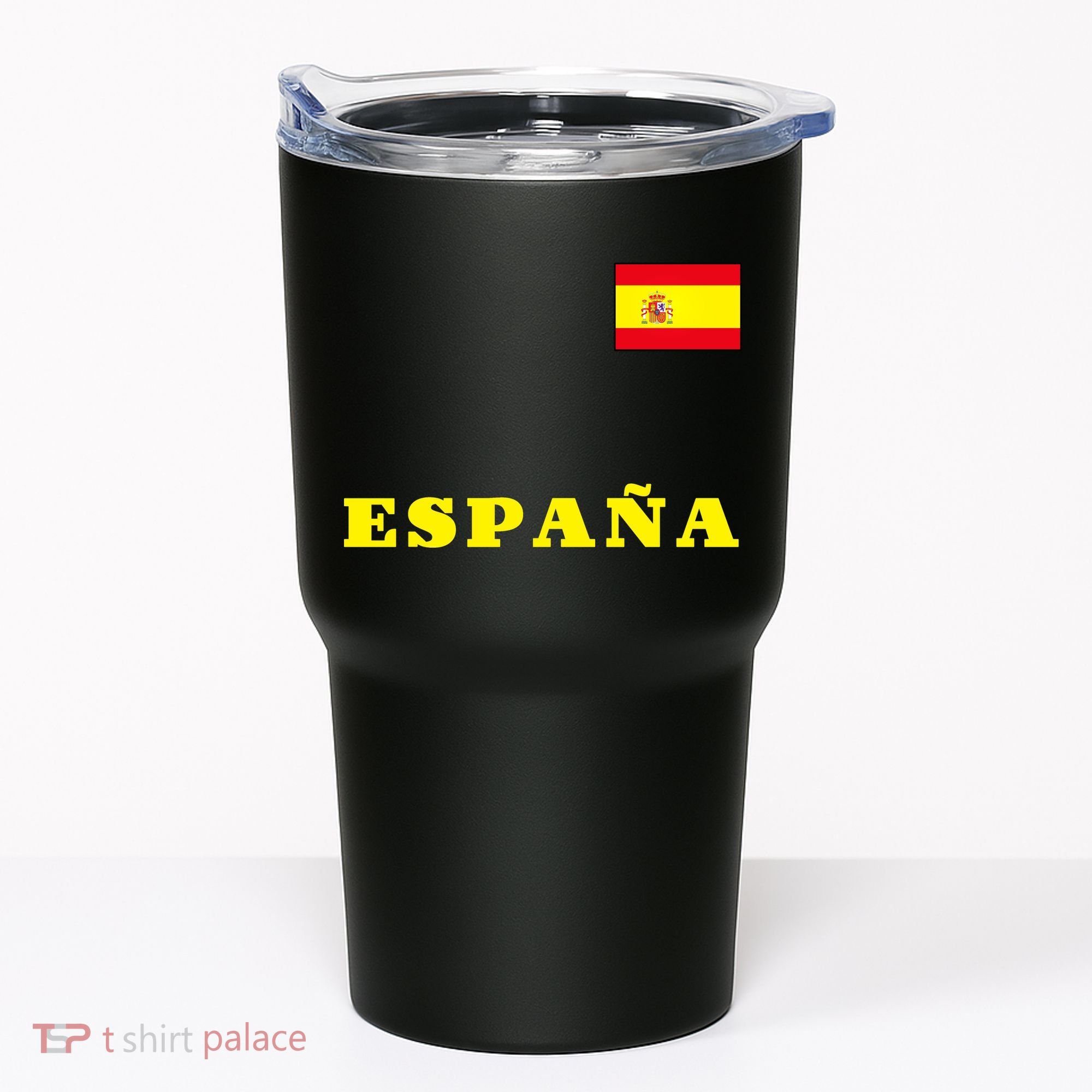 Team Spain Espana Soccer Flag Pride Tumbler