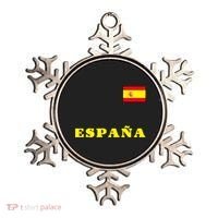 Team Spain Espana Soccer Flag Pride Ornament thumb 0