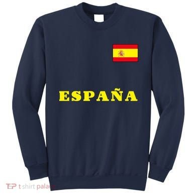 Team Spain Espana Soccer Flag Pride Sweatshirt