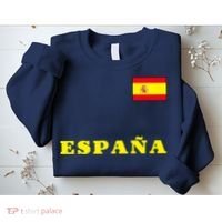 Team Spain Espana Soccer Flag Pride Sweatshirt thumb 2