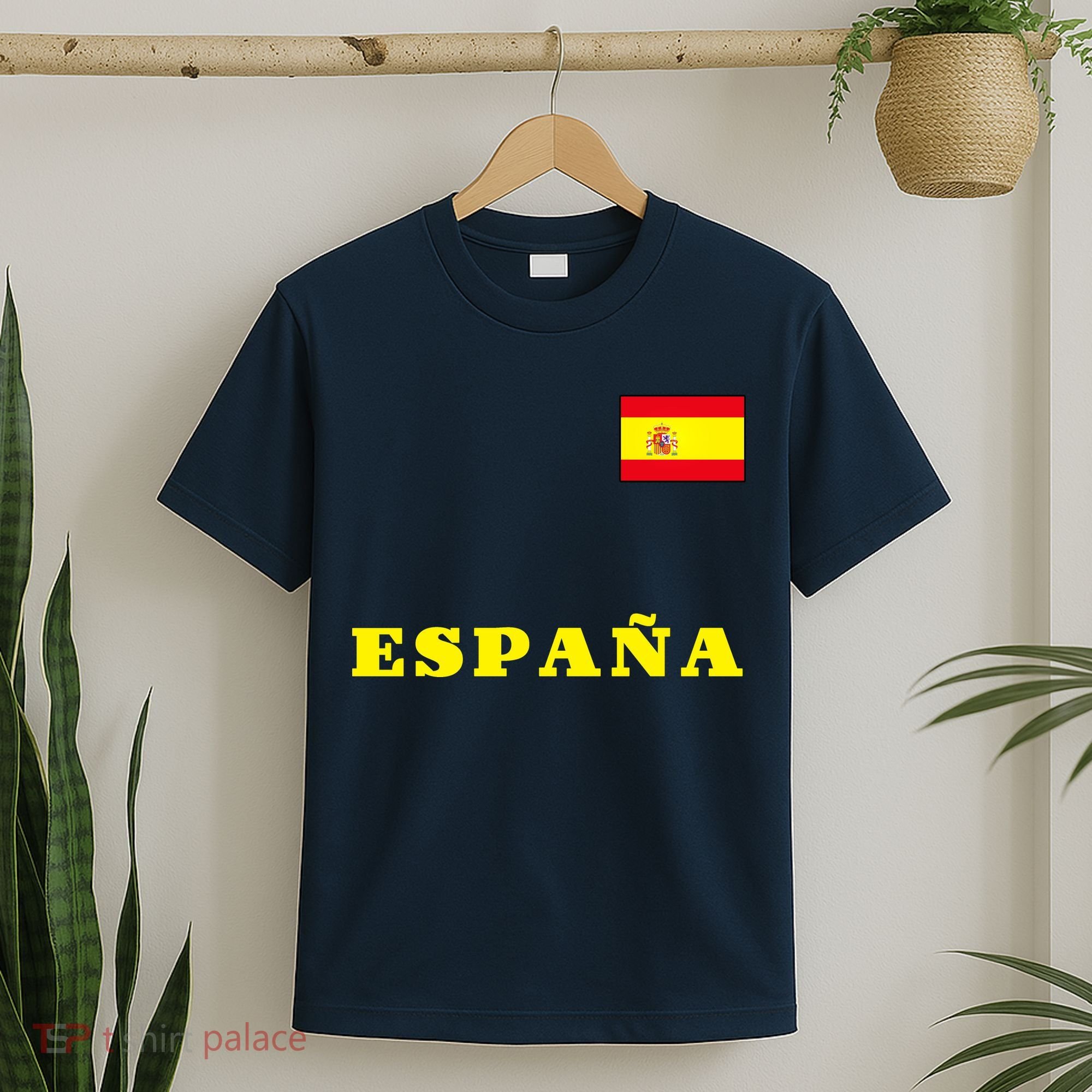 Team Spain Espana Soccer Flag Pride T-Shirt