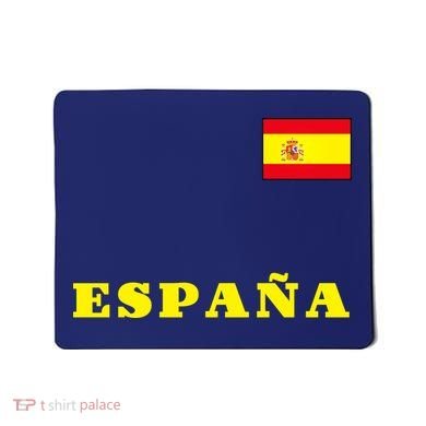 Team Spain Espana Soccer Flag Pride Mousepad