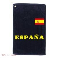 Team Spain Espana Soccer Flag Pride Golf Towel thumb 0
