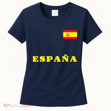 Team Spain Espana Soccer Flag Pride Women's T-Shirt