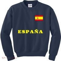 Team Spain Espana Soccer Flag Pride Kids Sweatshirt thumb 0
