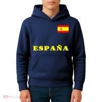 Team Spain Espana Soccer Flag Pride Kids Hoodie thumb 4