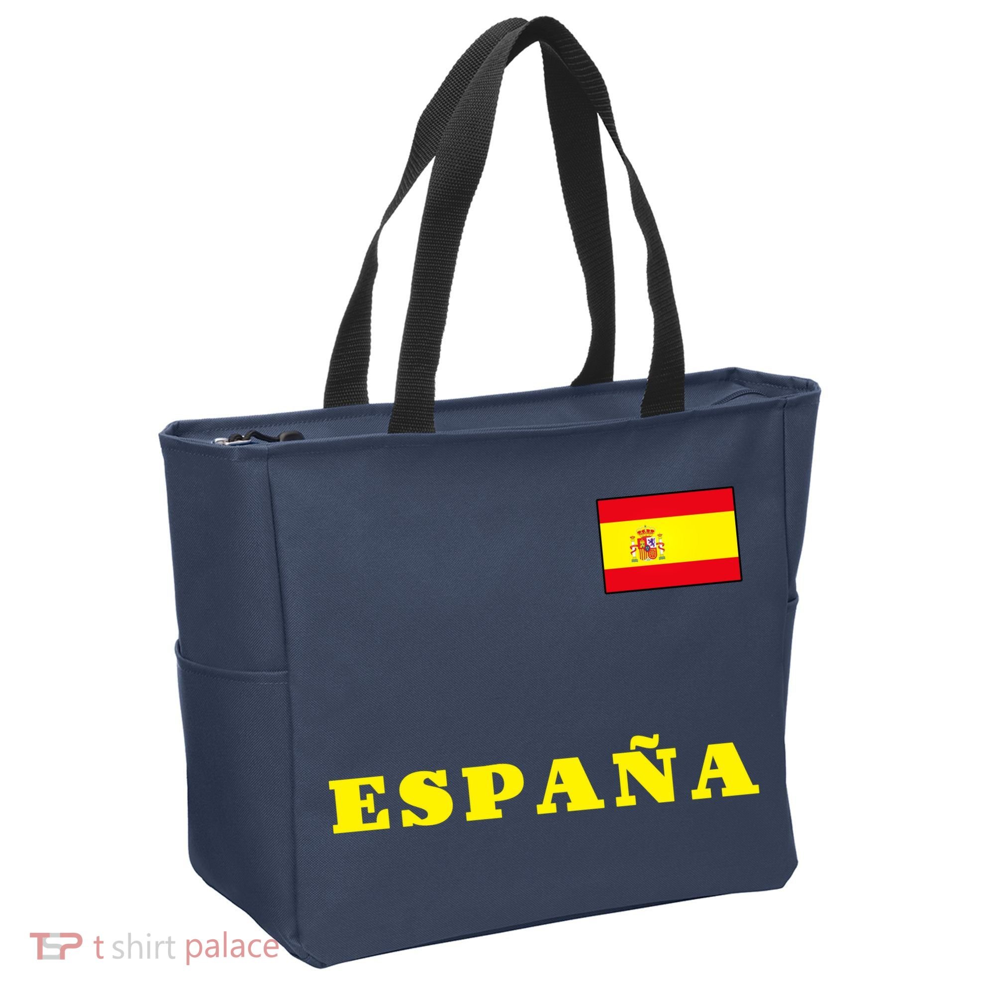 Team Spain Espana Soccer Flag Pride Tote Bag