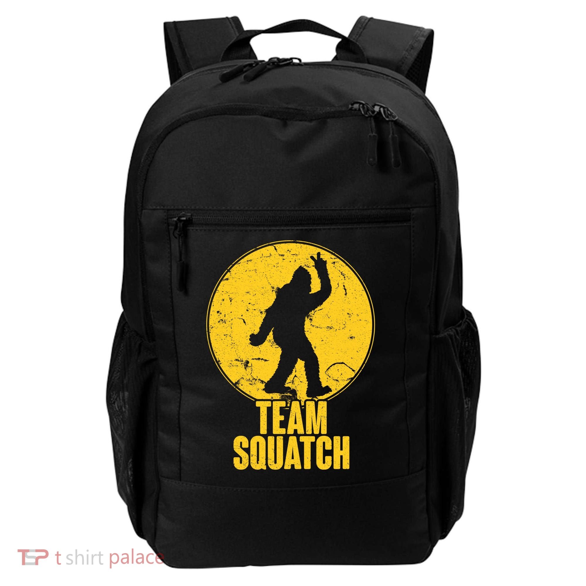 Team Squatch Bigfoot Sasquatch Backpack