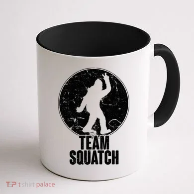 Team Squatch Bigfoot Sasquatch Coffee Mug back